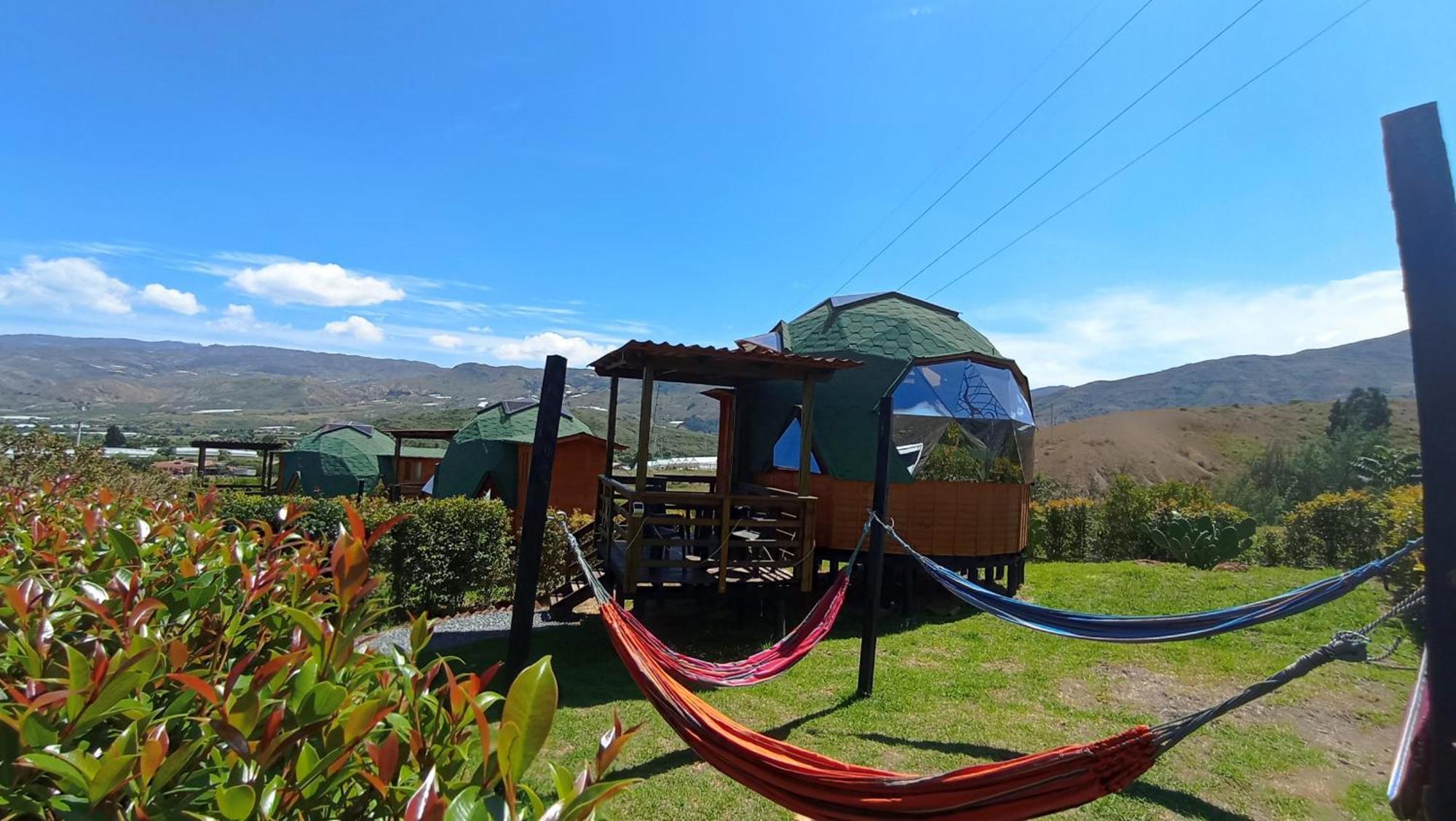 Los Nopales Glamping ซาชิกา ภายนอก รูปภาพ